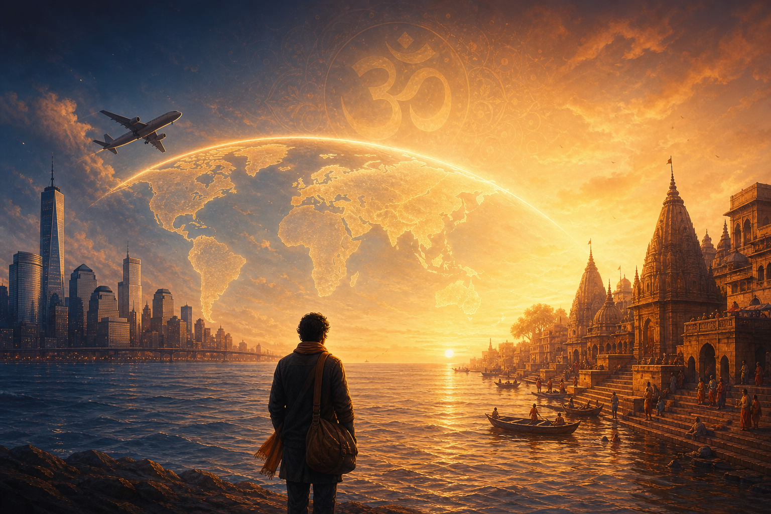 From Boston to Bharat: A Spiritual Journey Across Continents