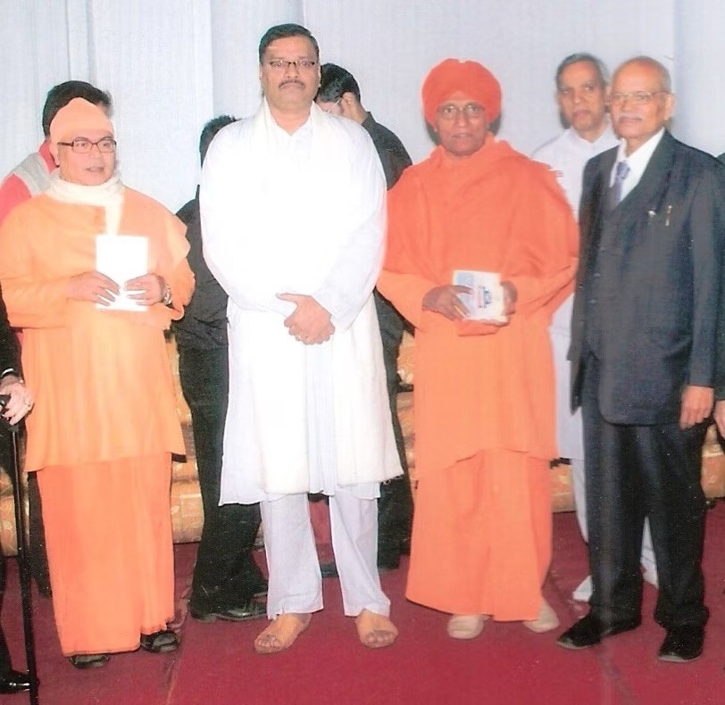 With Swami Agnivesh and Mr Kanodia