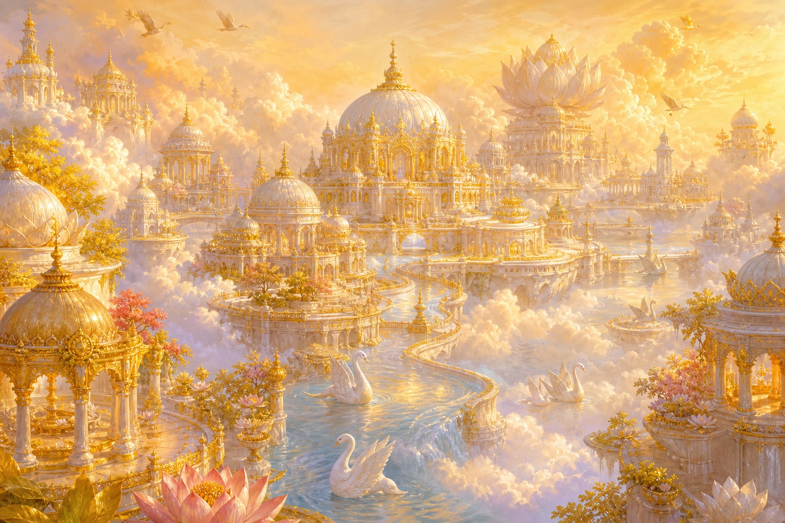 Please describe Vaikuntha — what is the Lord's supreme abode like?