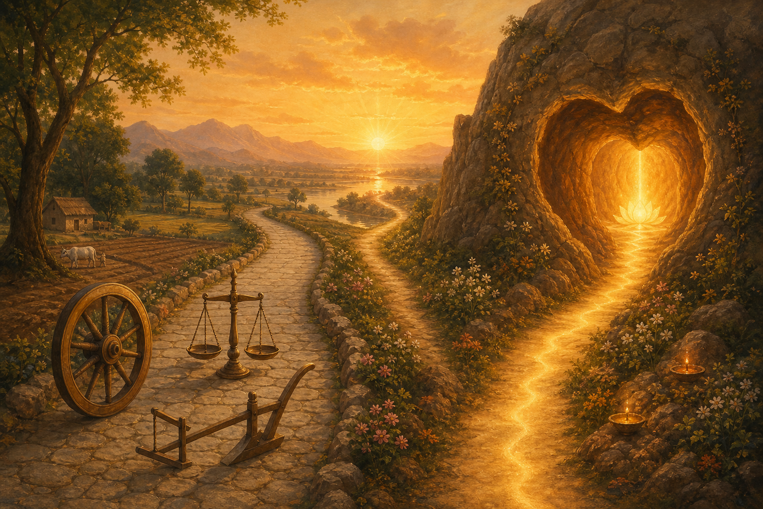 What is the difference between Dharma and Adhyatma (spirituality)?