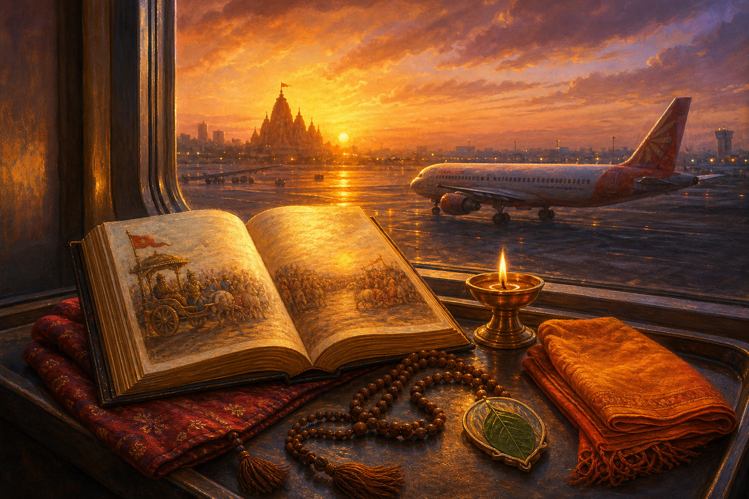 How to maintain spiritual practice while traveling abroad?