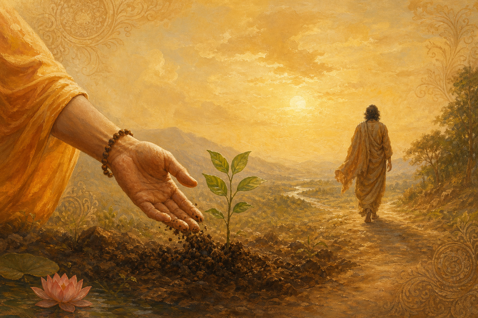 How to perform duty without attachment? What if we help someone and they betray us?