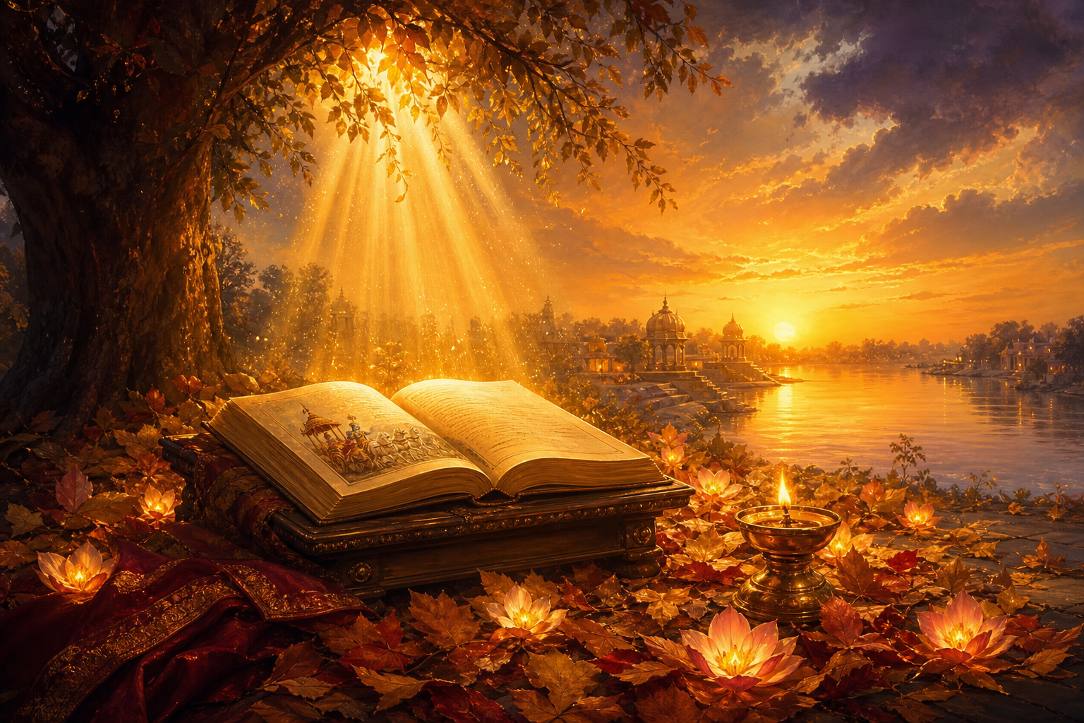 How can mental stress be healed through Gita's wisdom?