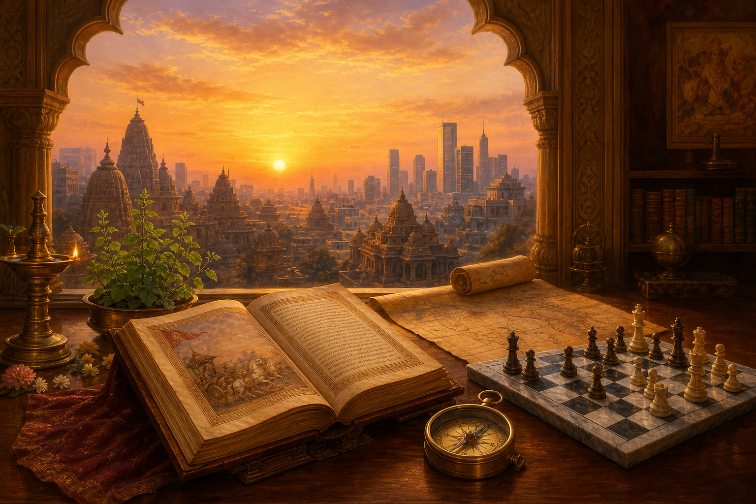 How does modern management theory align with Gita's wisdom?
