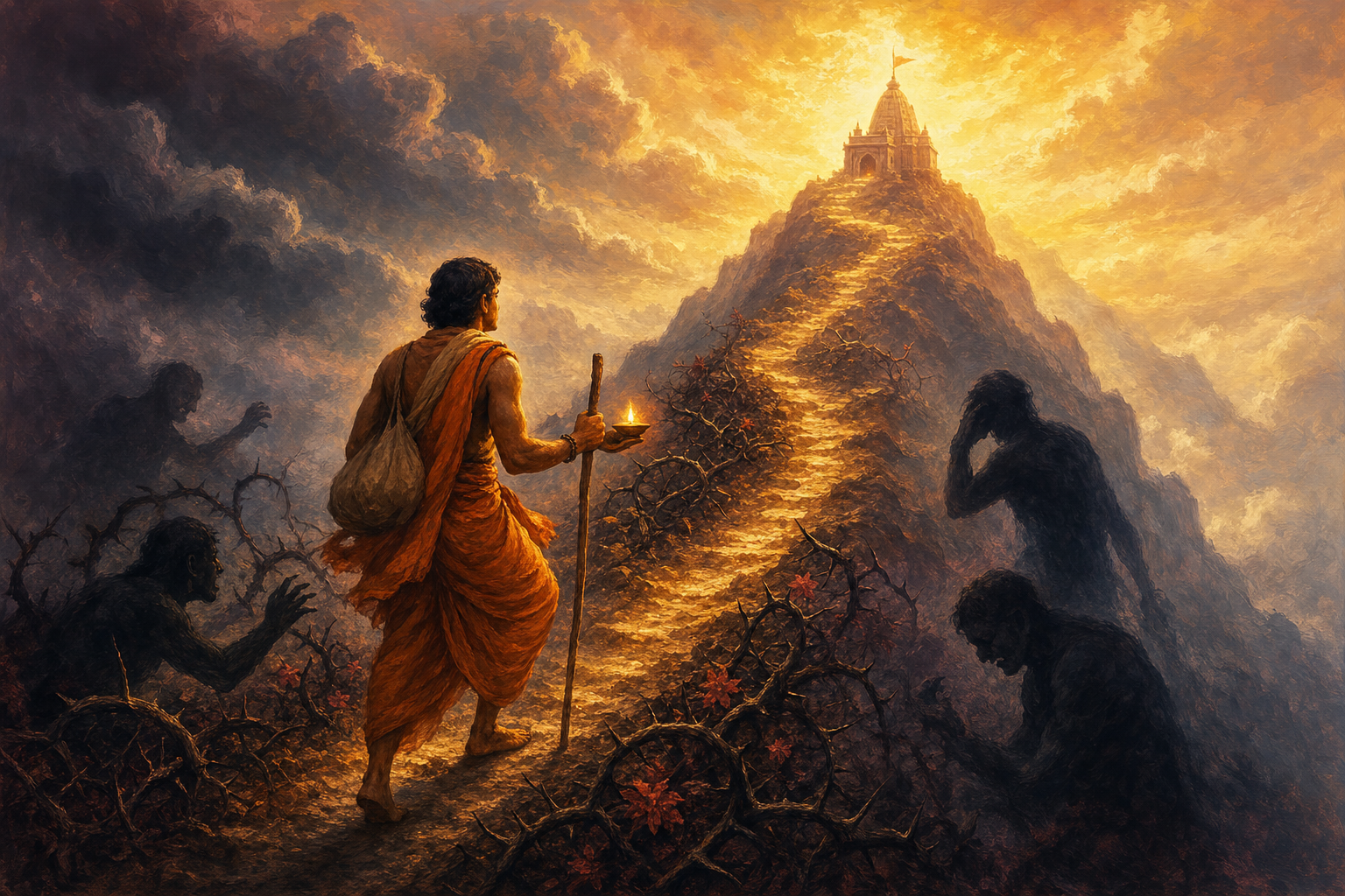 What obstacles arise on the spiritual path and how to overcome them?
