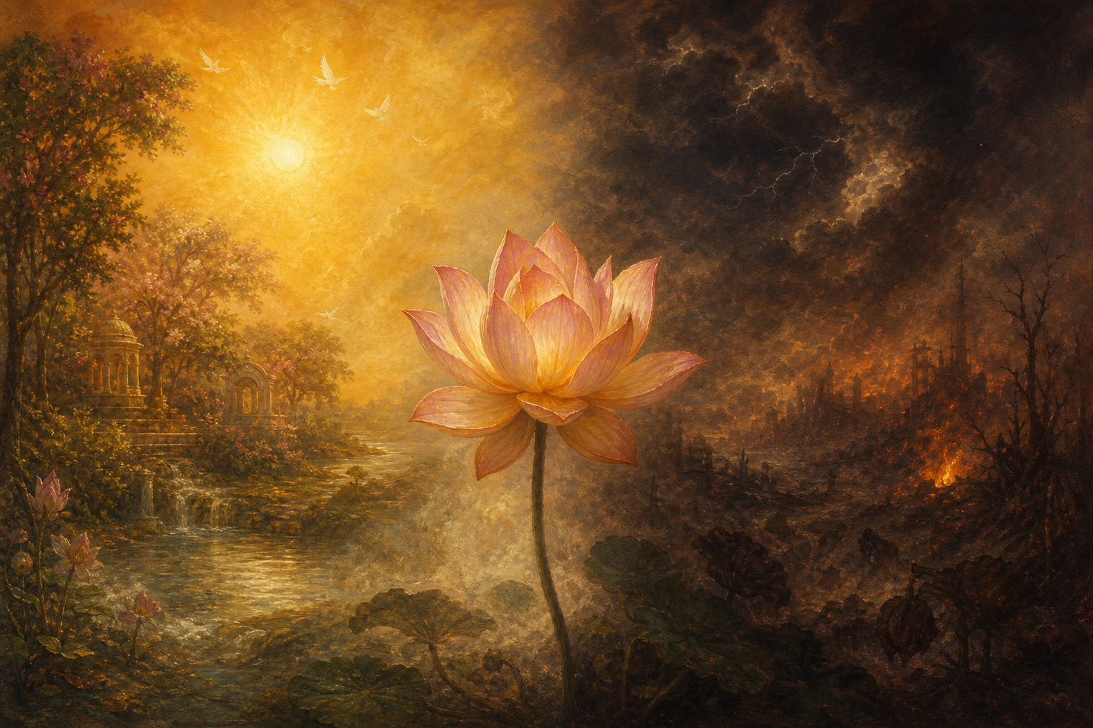What happens to the soul after death? Is heaven and hell on earth itself?